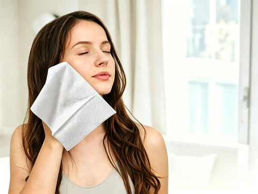 Spring Skincare Guide Gentle Disposable Face Towels for Sensitive Skin