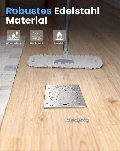 Floor Socket Single Plug Stainless Steel Floor Tank Electric Floor Socket Indoor

