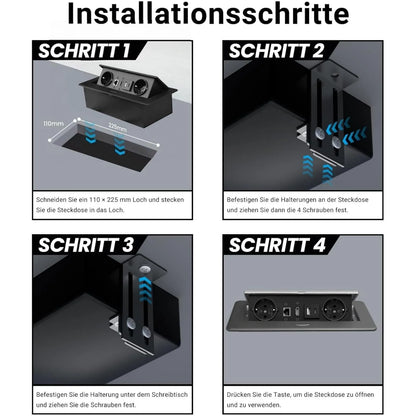 Table Recessed Sockets